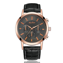 Load image into Gallery viewer, The leader  Men&#39;s Leather stainless steel watch